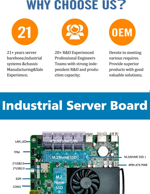 New N5105 Processor 4x2.5g Gigabit Ethernet Intel I225 Cards 2xm.2