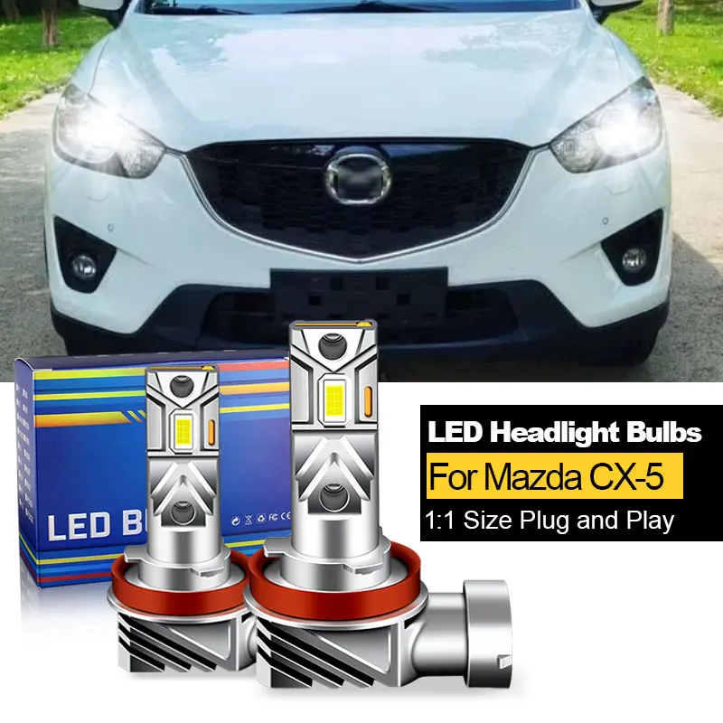 

2 шт., Лампы CANbus для Mazda 2013, 2014, 2016, 9005, лм