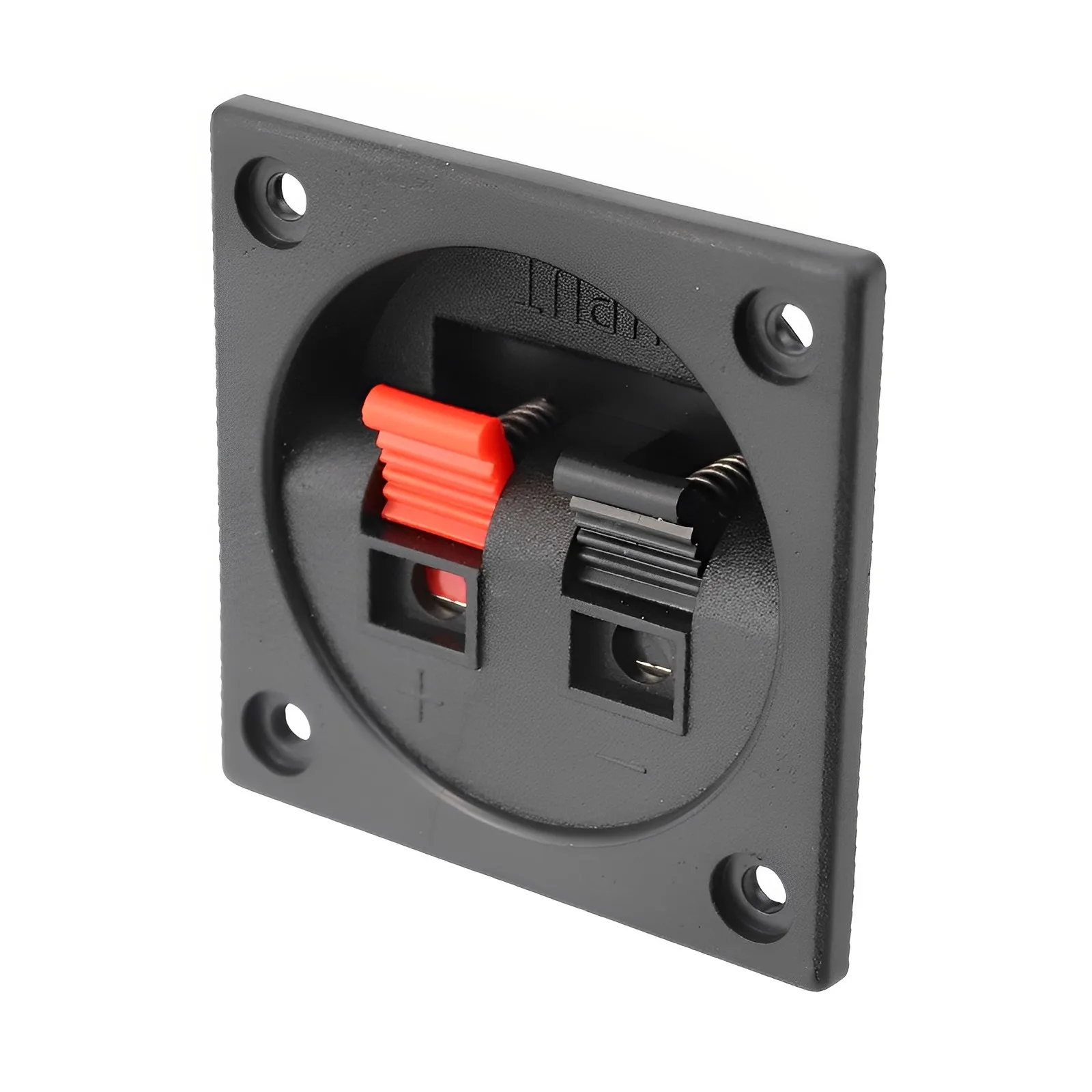2pcs-Speaker-Box-Rear-Back-Panel-Wiring-Terminal-Plug-Round-Boxes-With ...
