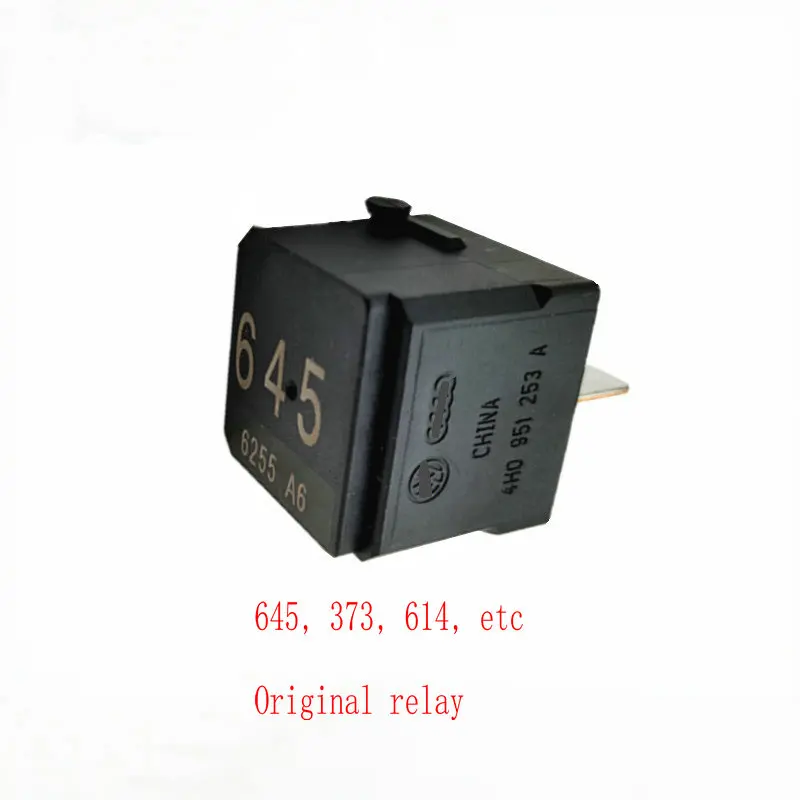 

Apply to AudI A4L A6L Q5 Q7 645, 373, 614, etc Original relay One price