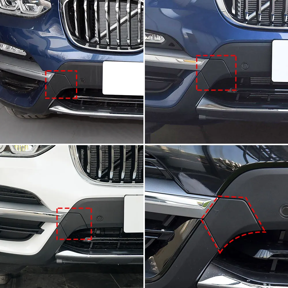 BMW G01 자동차 앞 범퍼 견인 후크 커버 캡 액세서리 블랙 BMW X3 시리즈 2018-2020 51119477665 51117399897
