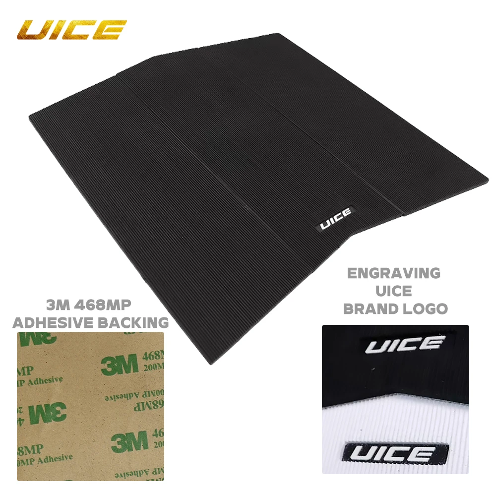 Surf Pad Surfboard Traction Pad Grip Anti-slip Combination Pads Deck Tail EVA Front Tail Pads For Longboard Surfing Accessories