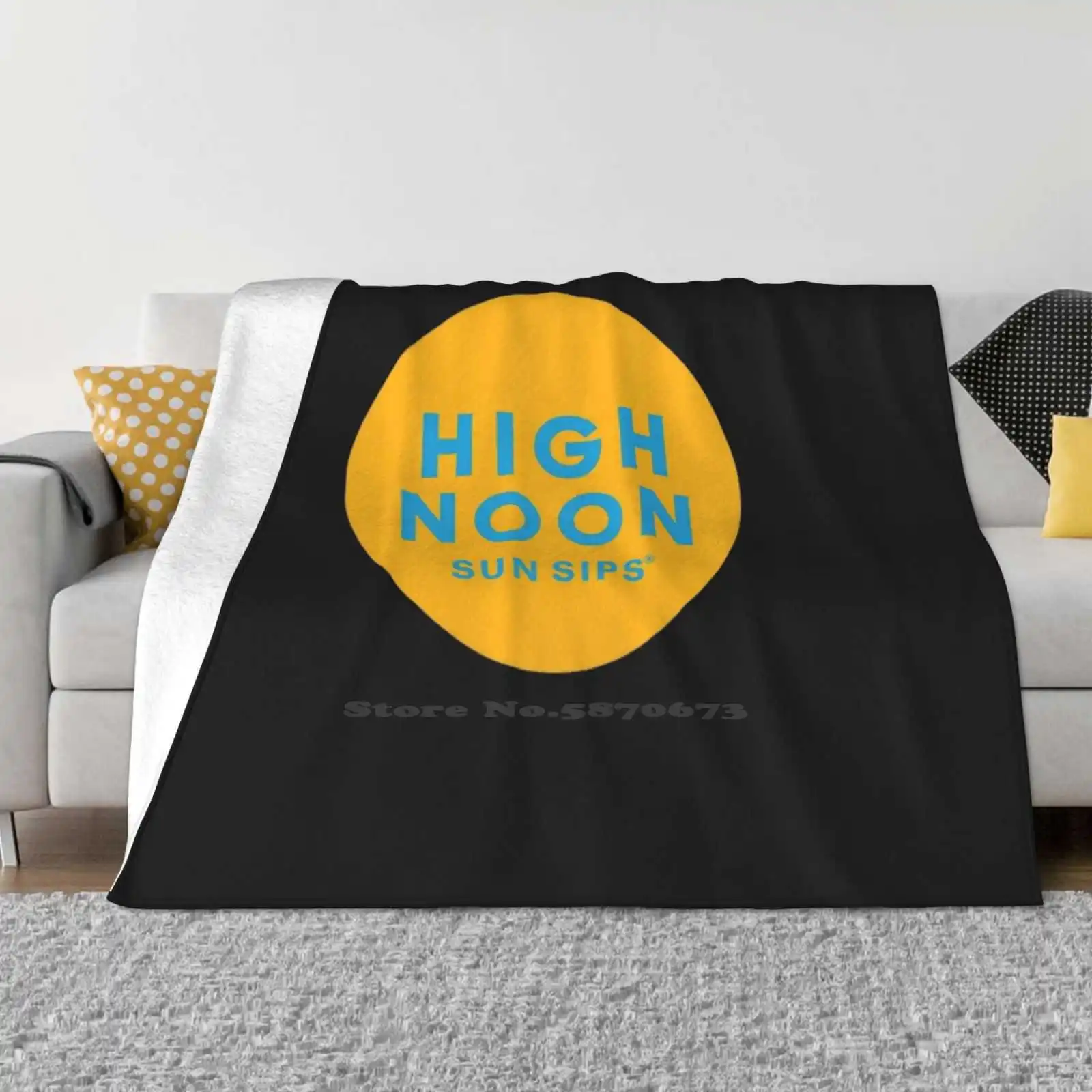 

Classic T-Shirt From High Noon Four Seasons Comfortable Warm Soft Throw Blanket From High Noon