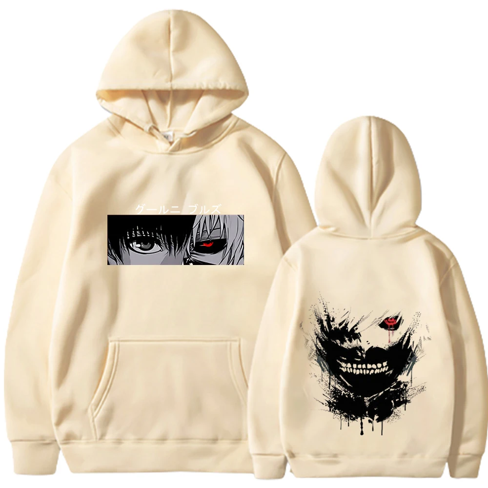 

Popular Japanese anime print Youth fashion thick hoodie Adult outdoor sports sweater