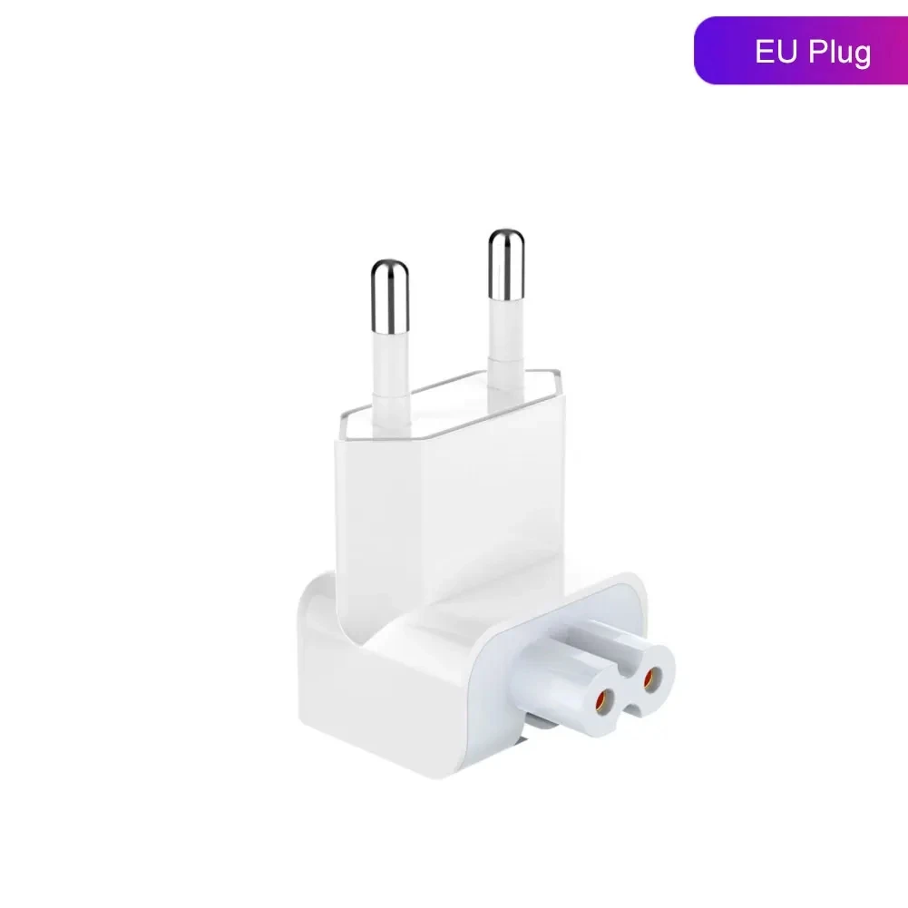 EU AC Power Wall Plug Duck Head For  MacBook Pro Air Adapter Charger