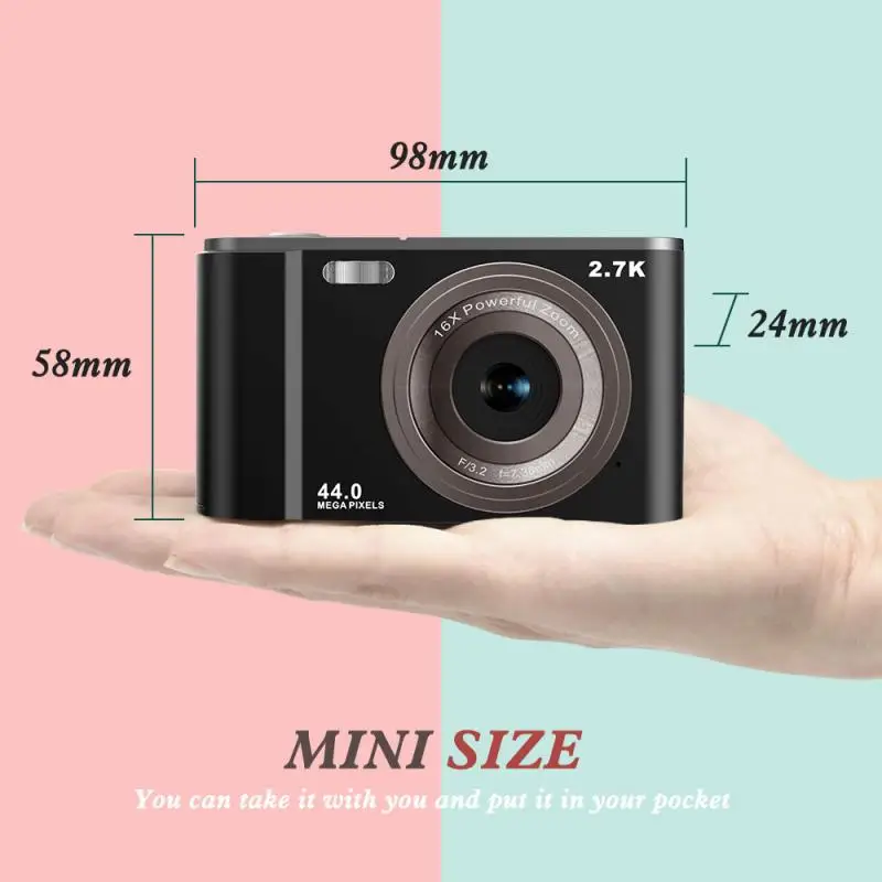 48 Million Pixel Hd Digital Camera 2.8 Inch Lcd Screen 16X Digital Zoom Periscope Lens Support Video Auto Focus Camera For Gift