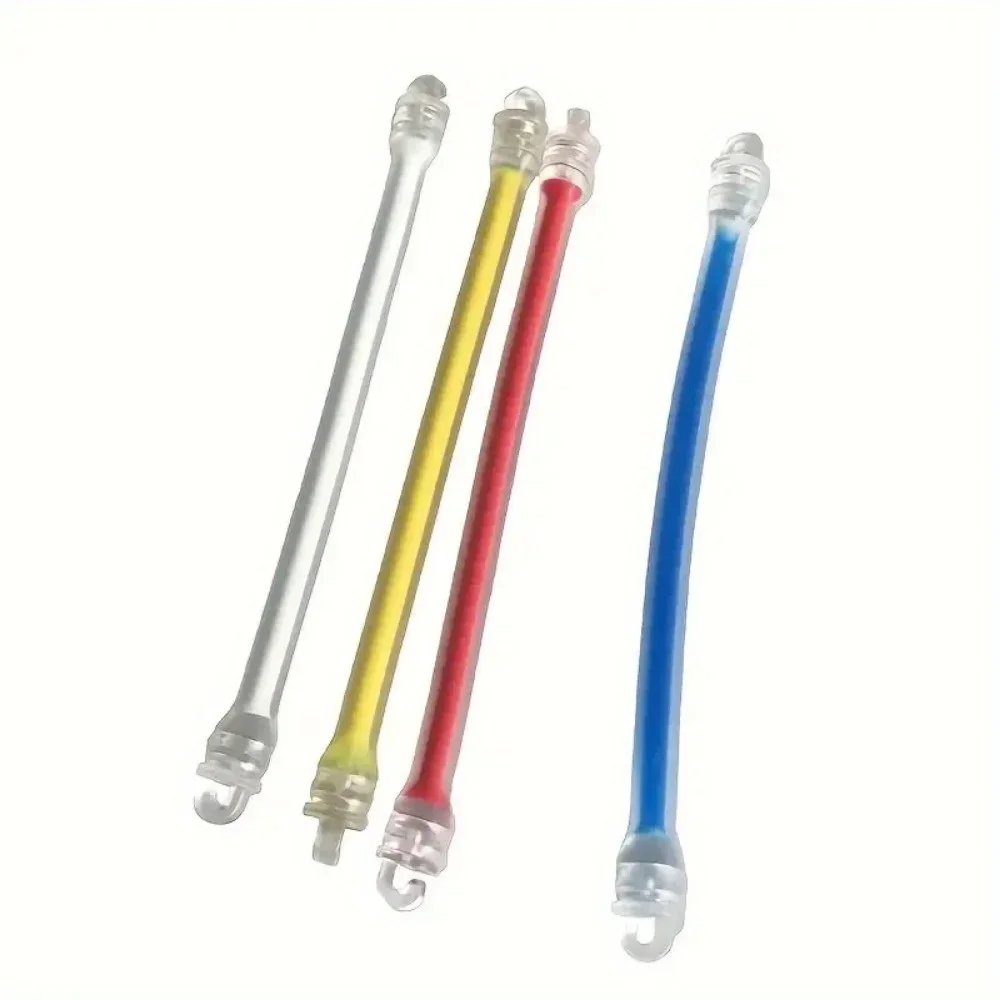 1PC Mixed Color Silicone Tennis Racket Vibration Dampeners - Long Bar Shock Absorbers for Racquets, Adaptable & Durable