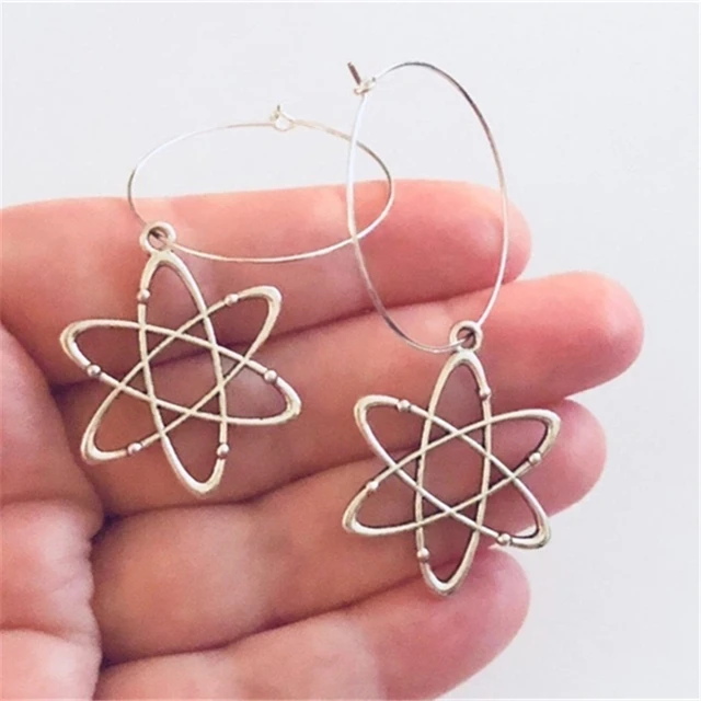 Love Chemistry Hoop Earrings