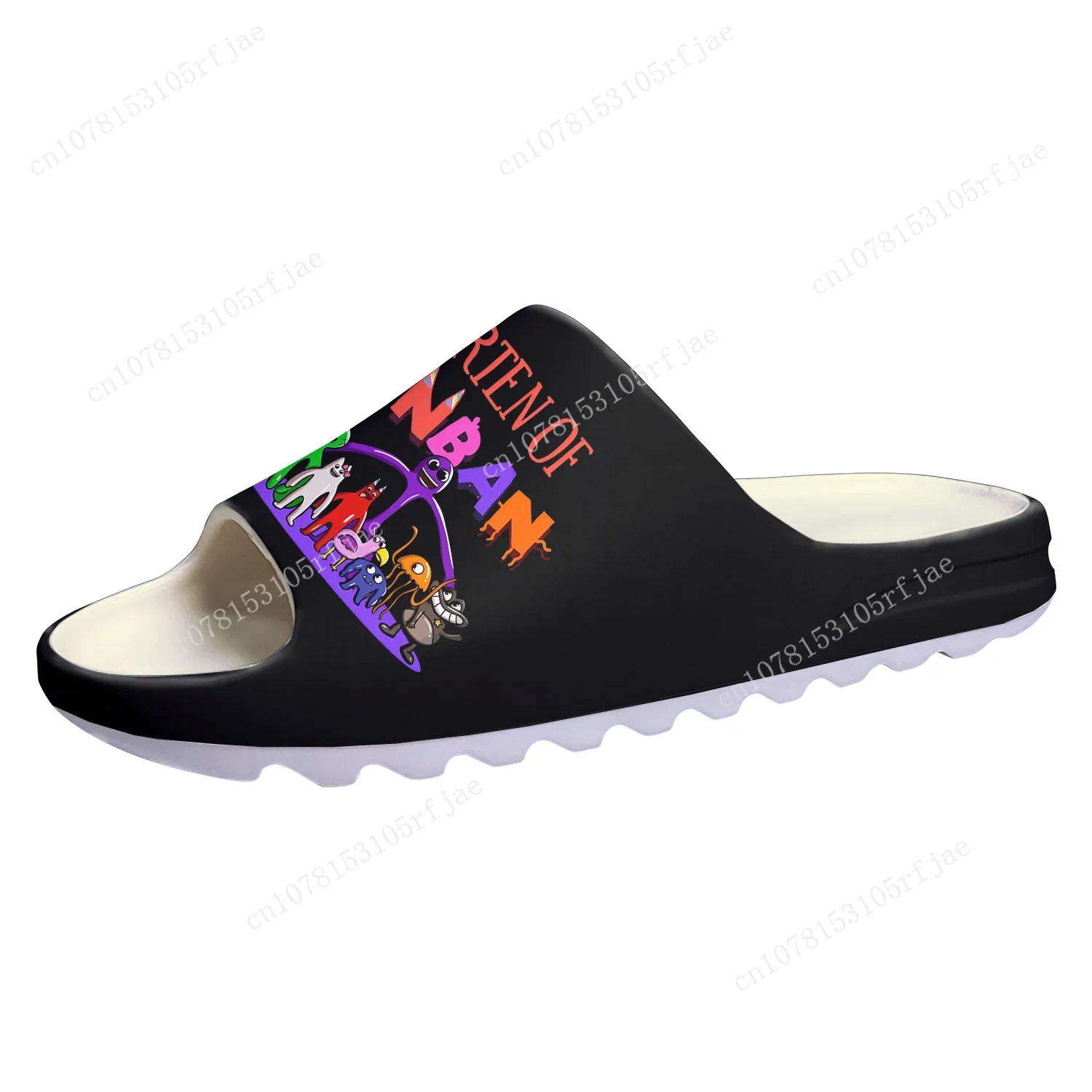 Garten of Banban Custom Soft Sole Sllipers Hot Cartoon Game Mens Womens Teenager Home Clogs Custom Water Shoes on Shit Sandals