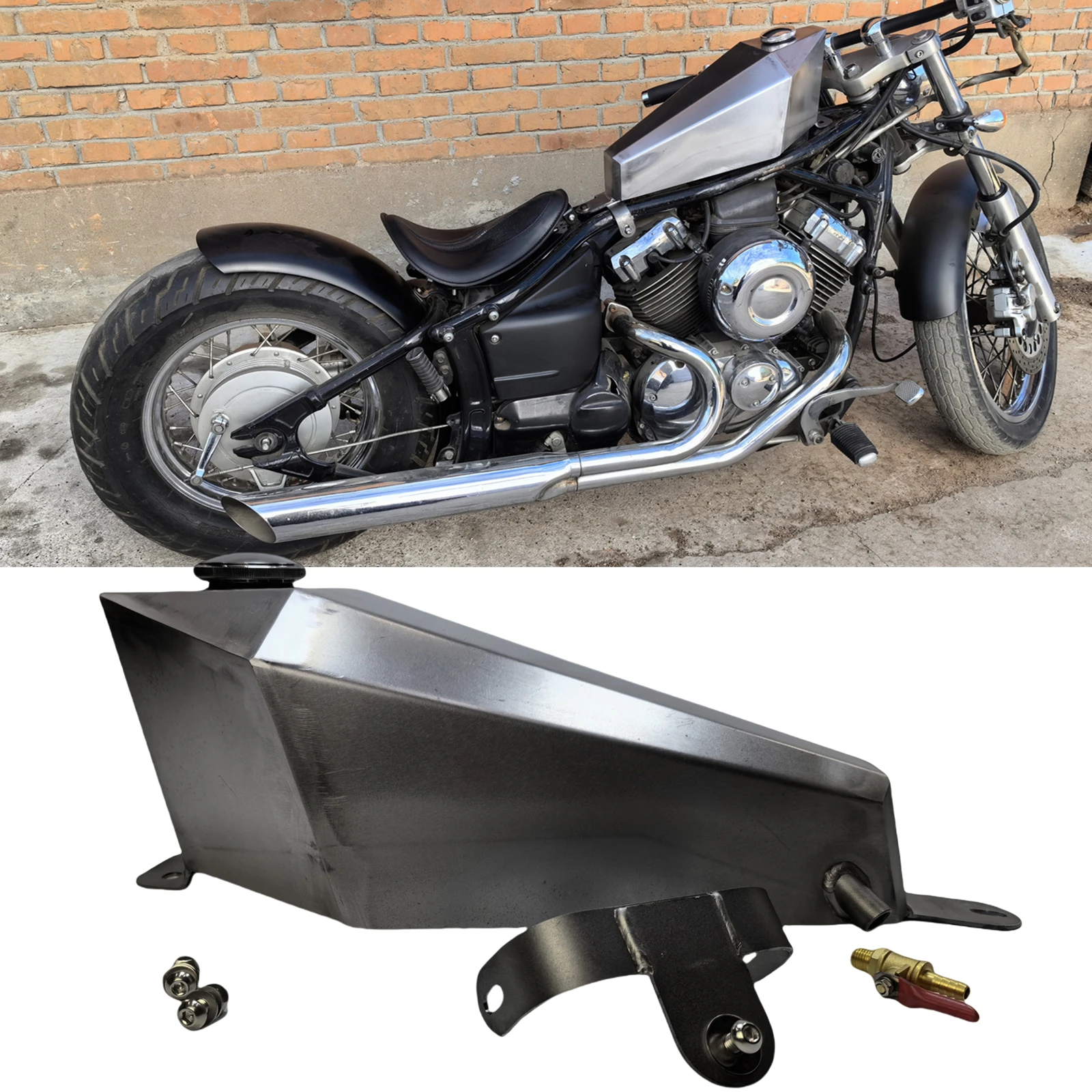

Для мотоцикла YAMAHA DRAGSTAR 400 650 7L бензиновый топливный бак