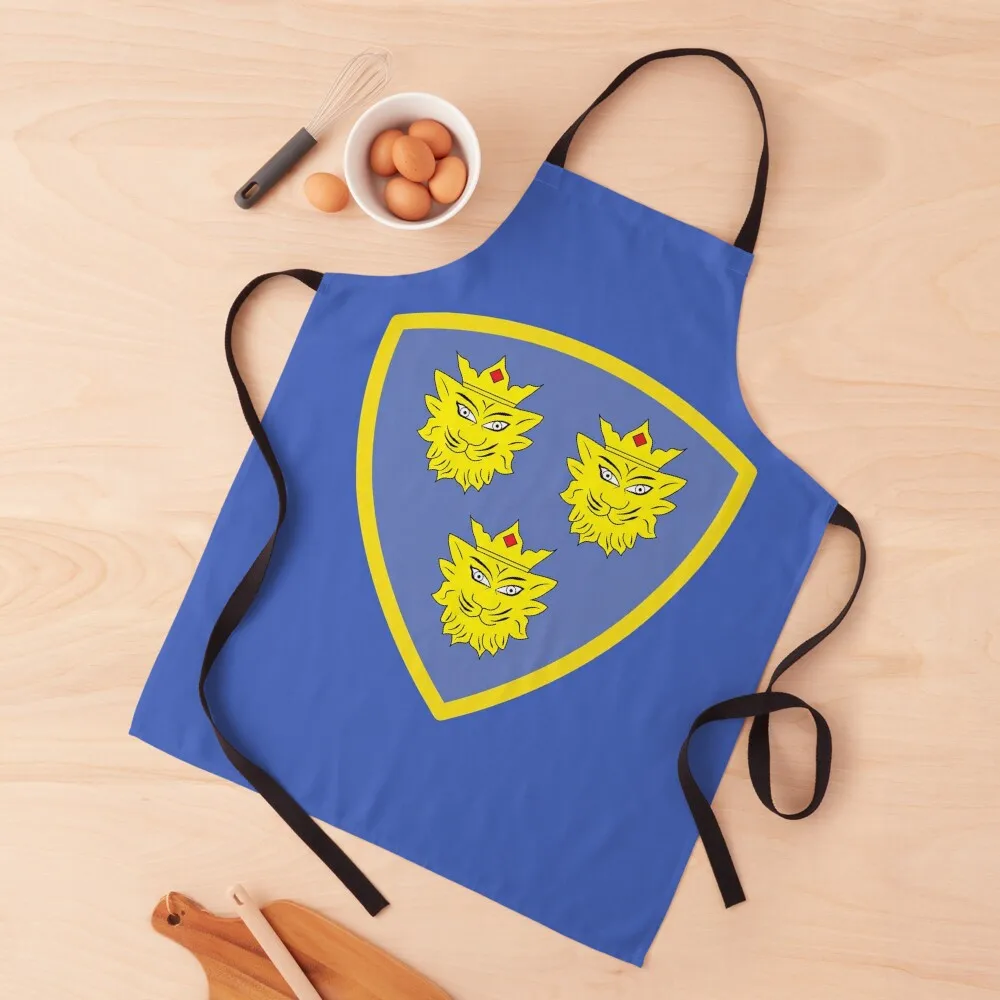 Dalmatia Crest Dalmacija Grb Hrvatska Jadran DALMATINO Version 2 Apron Chef Apron Children'S Apron Kitchen Apron