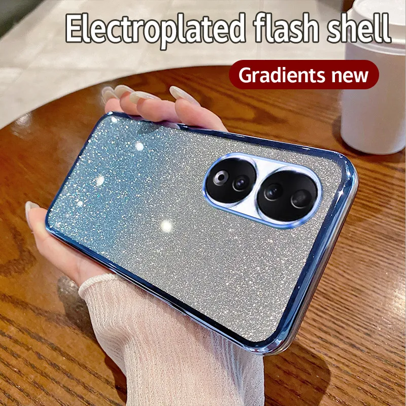 Solid Color Silicone Phone Case with Cute Lens Cover