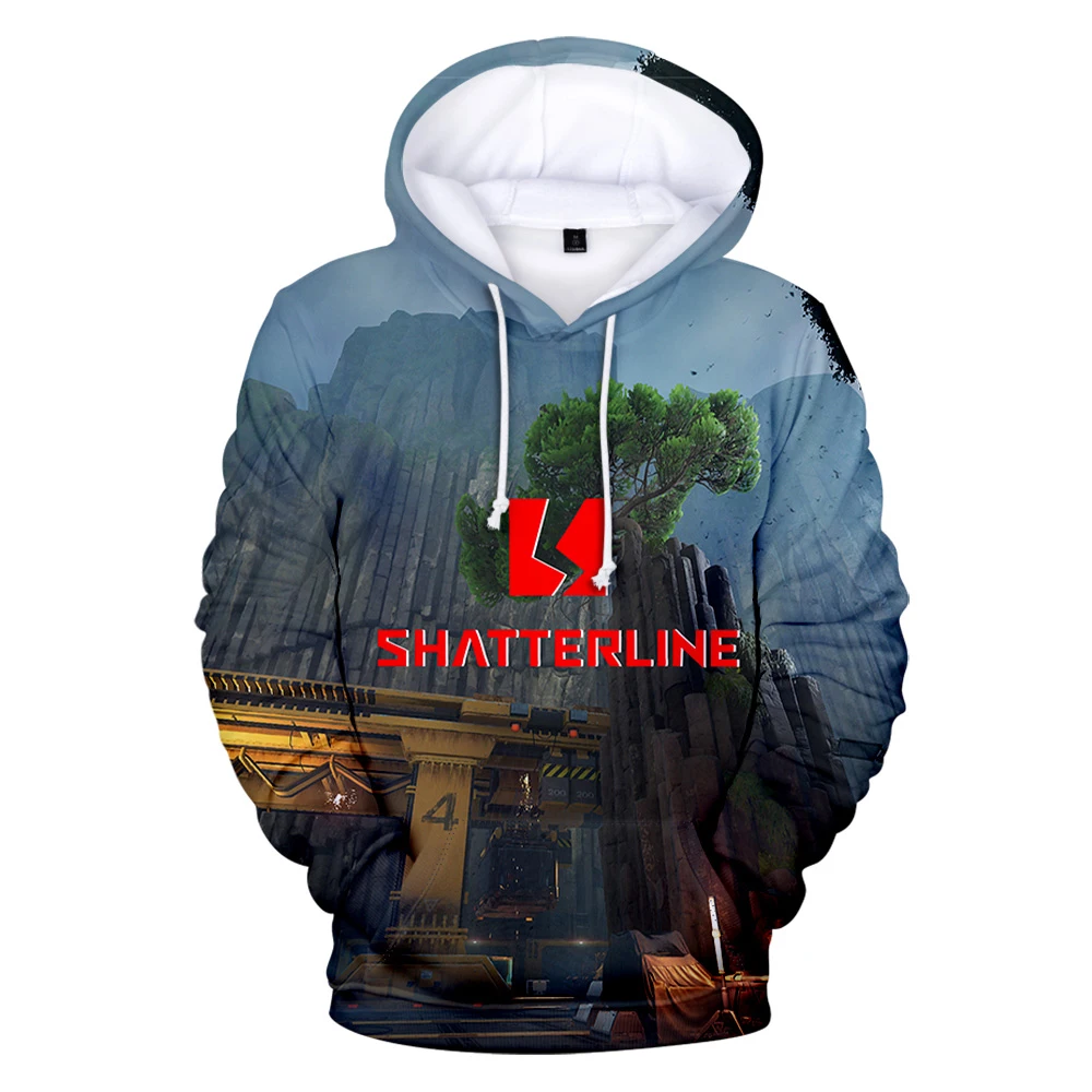 Shatterline Game Hoodie Long Sleeve Women Men Hooded Sweatshirt Harajuku Streetwear Hot Game 3D Clothes
