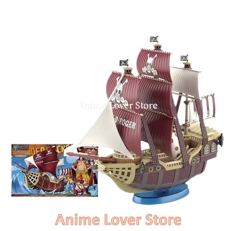 thumbnail image 1 of Figuras de acción originales de Bandai One Piece Grand Ship Red Force Moby Dick Nine Snake Dorag, modelo de ensamblaje de juguetes de buque de guerra, 1 of 4