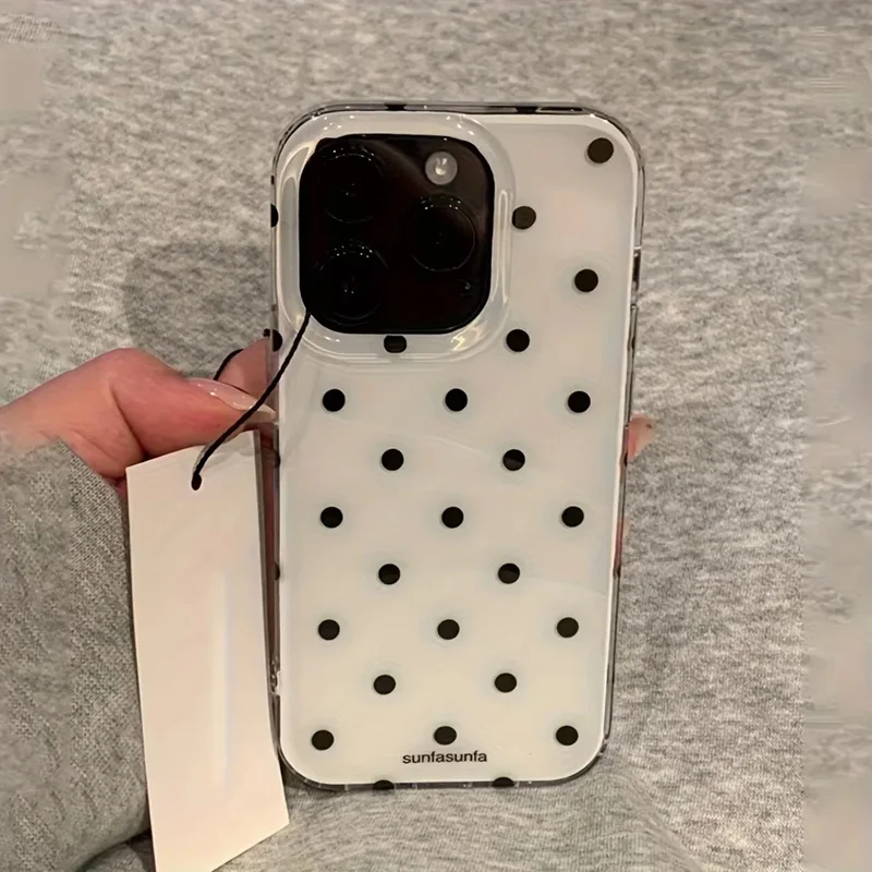 รูปสินค้า เคส iPhone ลายจุด ป้องกันกระแทก รุ่น Y2K