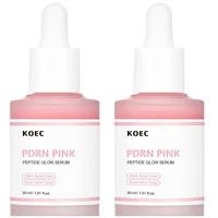 2pcs Rose Peptide Glow Serum Niacinamide, Hydrating & Moisturizing & Firming, Uneven Skin Tone 1