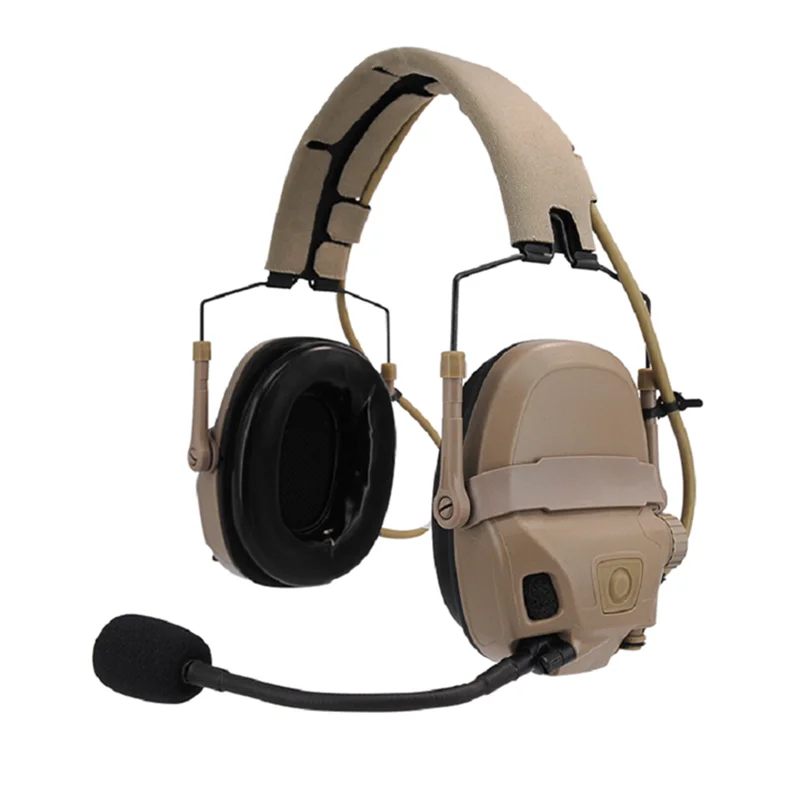 Replacement Microphone with FMA Amp Tactical Noise Reduction Headset