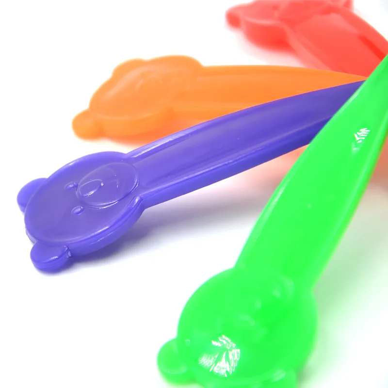 Temperature Sensing Spoon 3 Colors for Kids Boys Girls Silicone Feeding Baby Spoons Baby care set baby feeding spoon