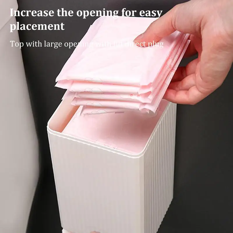 Bathroom Napkin Holder Wall Mount Paper Towel Dispenser Multifunctional Sanitary Napkin Storage Box Restroom Cotton Swab 5