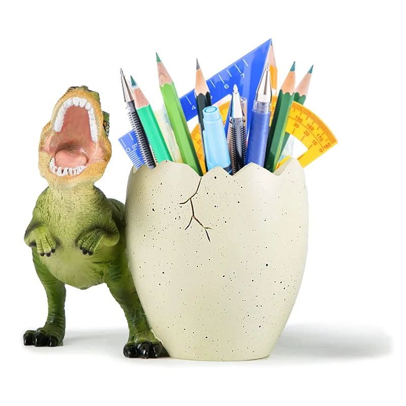 

Dinosaur Pen Holder for Desk, Pencil Holder, Cute Fashion Desk Organizers and Accessories, Office Supplies Idea Gift