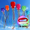4M Large Octopus Kites With Handle Line Flying Toys Kids Outdoor Sports Summer Beach Game Walk In Sky Nylon Skeletonless Kite 1