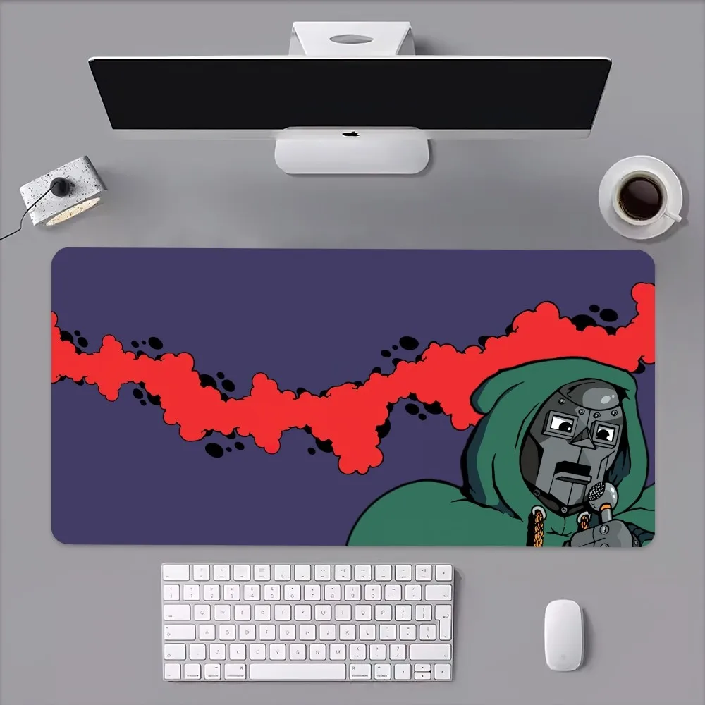 Rapper M-MF D-Doom Mm..Food Mouse Pad Computer Laptop Gaming Office Wrist Guard Non Slip Keyboard Pad 4