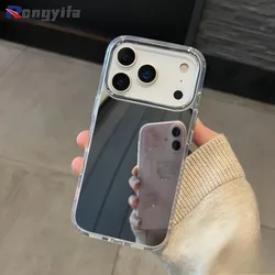 Mirror Shockproof Phone Case - Cute Simple Soft Cover for Poco C31 (Mirror)