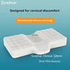 Thailand Natural Latex Neck Pillow for Single Person Sleeping Adult Specific Cervical Protection Pillow almohadas para dormir 1