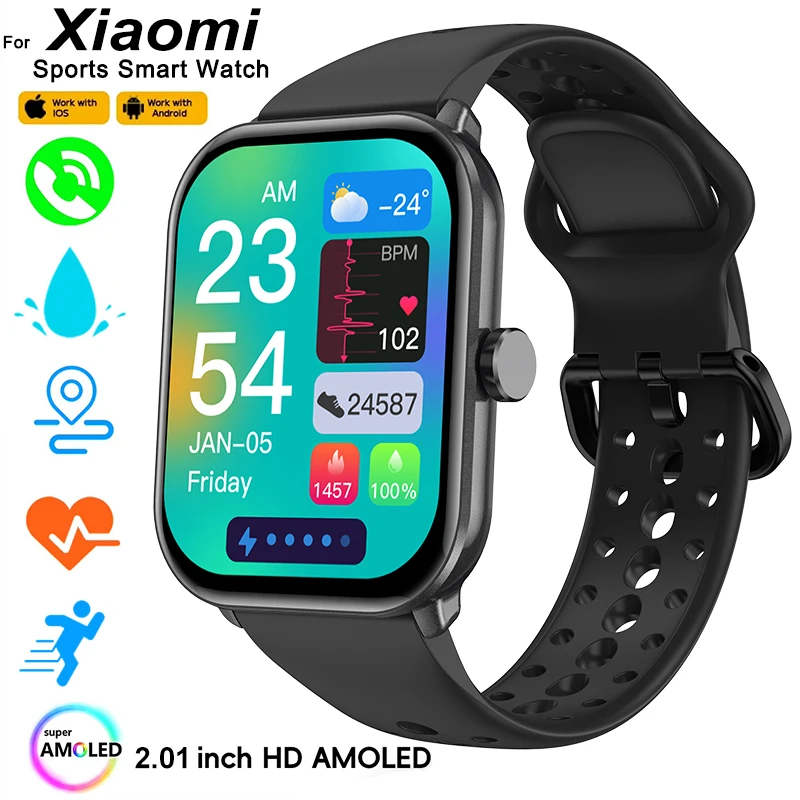 Xiaomi Watch 5 Waterproof Bluetooth Sports Smartwatch