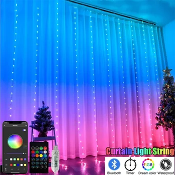 RGBIC LED Curtain Lights 1