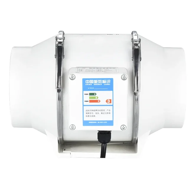 4 นิ้ว 220V ไอเสียพัดลมบ้านเงียบท่ออินไลน์พัดลมห้องน้ํา EXTRACTOR ระบายอากาศห้องครัวห้องน้ํา Air Clean Ventilator 3