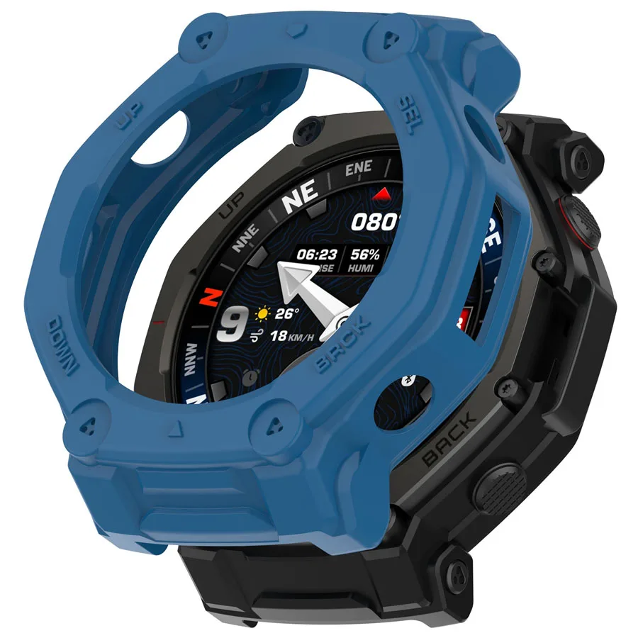 Durable Soft TPU Smart Watch Protective Shell Frame and Bumper Cover