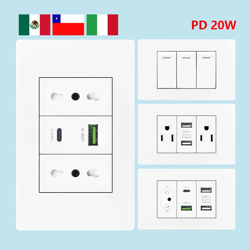 Electrical Sockets with USB