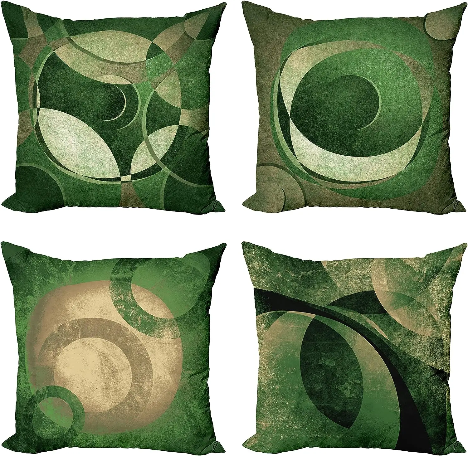 RetroThrowPillowCushionCoverGeometricDesignroundSofaDecorationsPillowCoverDigital