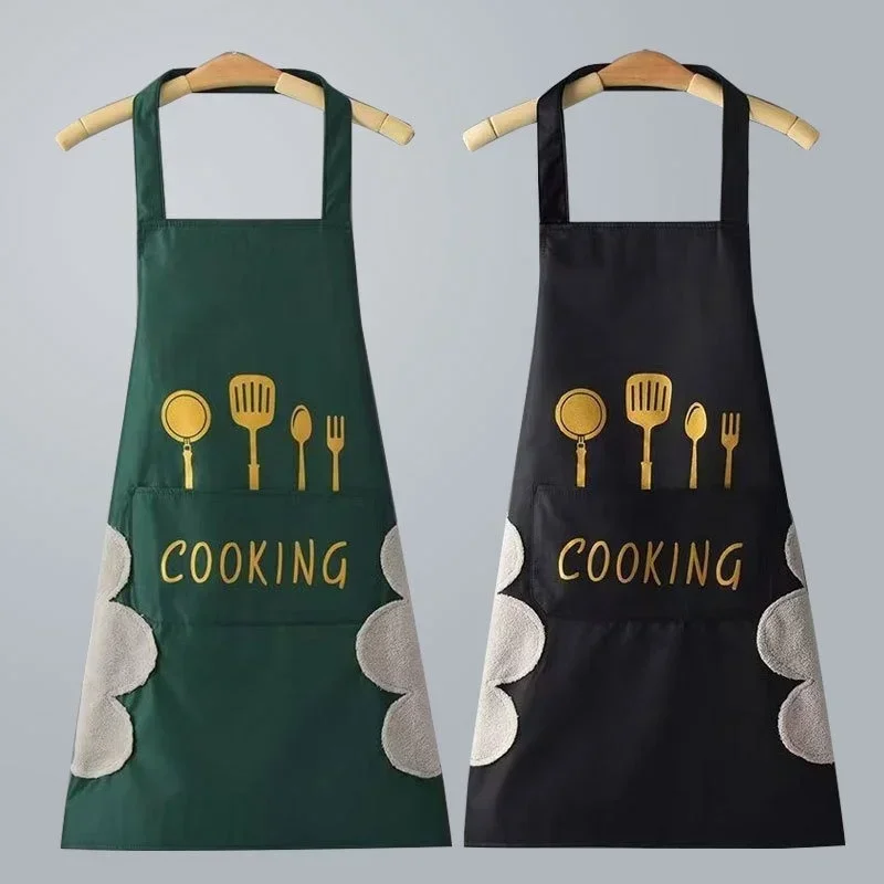 Waterproof PVC Cooking Apron for Kitchen Cleaning