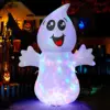 2024 New Halloween Blow Up Inflatables Inflatable Dead Tree Ghost Pumpkin Owl Grim Reaper for Halloween Yard Outdoor Decorations 4