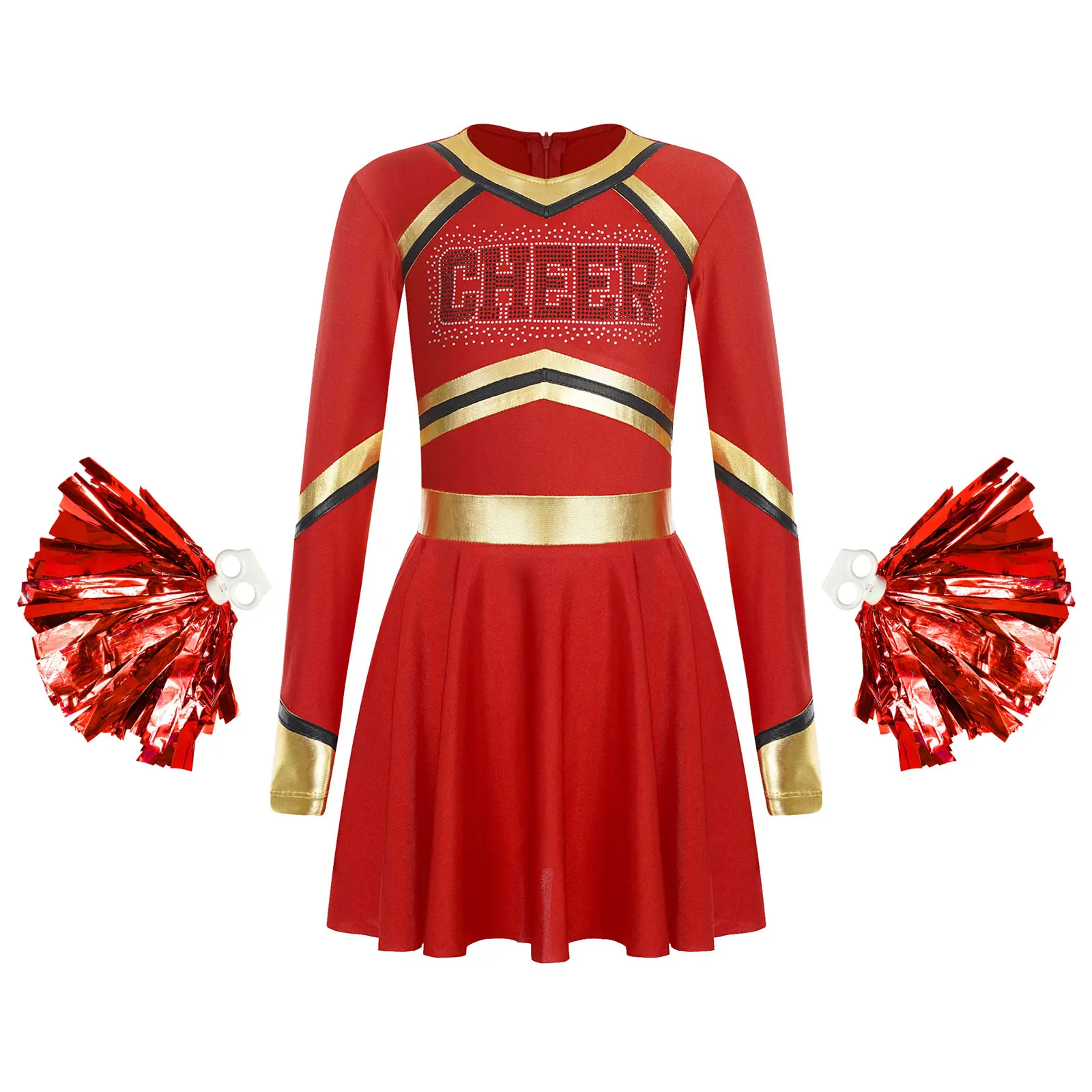 Scream - Costume da cheerleader Ghostface per bambn