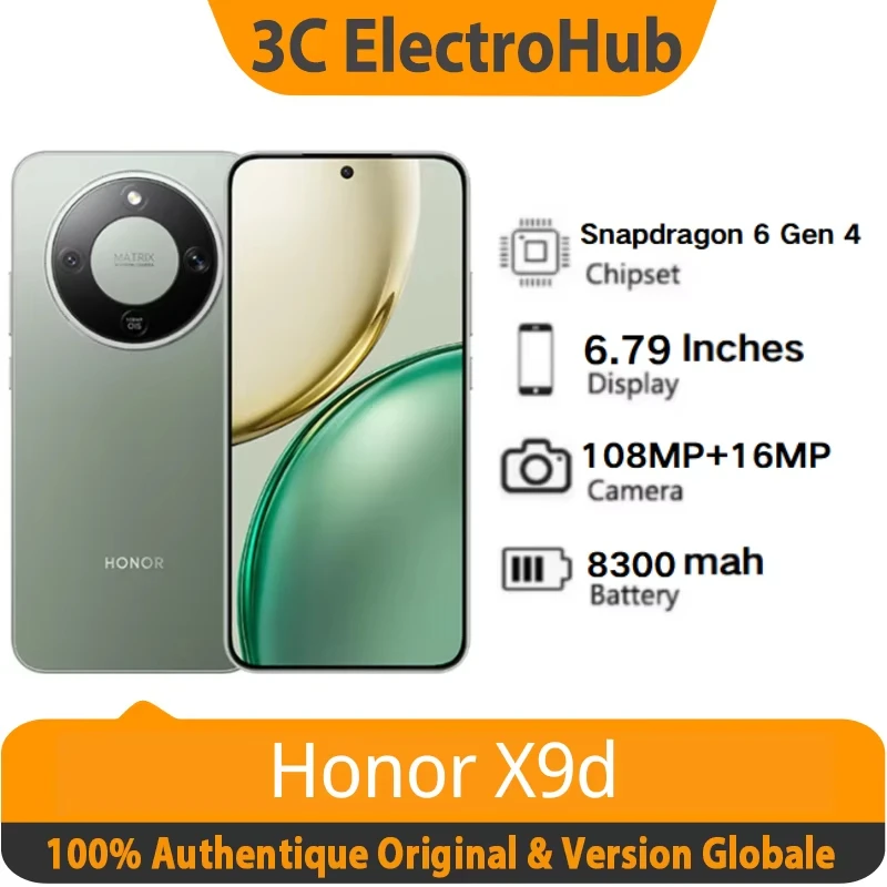Smartfon Honor X9D 5G z EU za $329.48 / ~1223zł