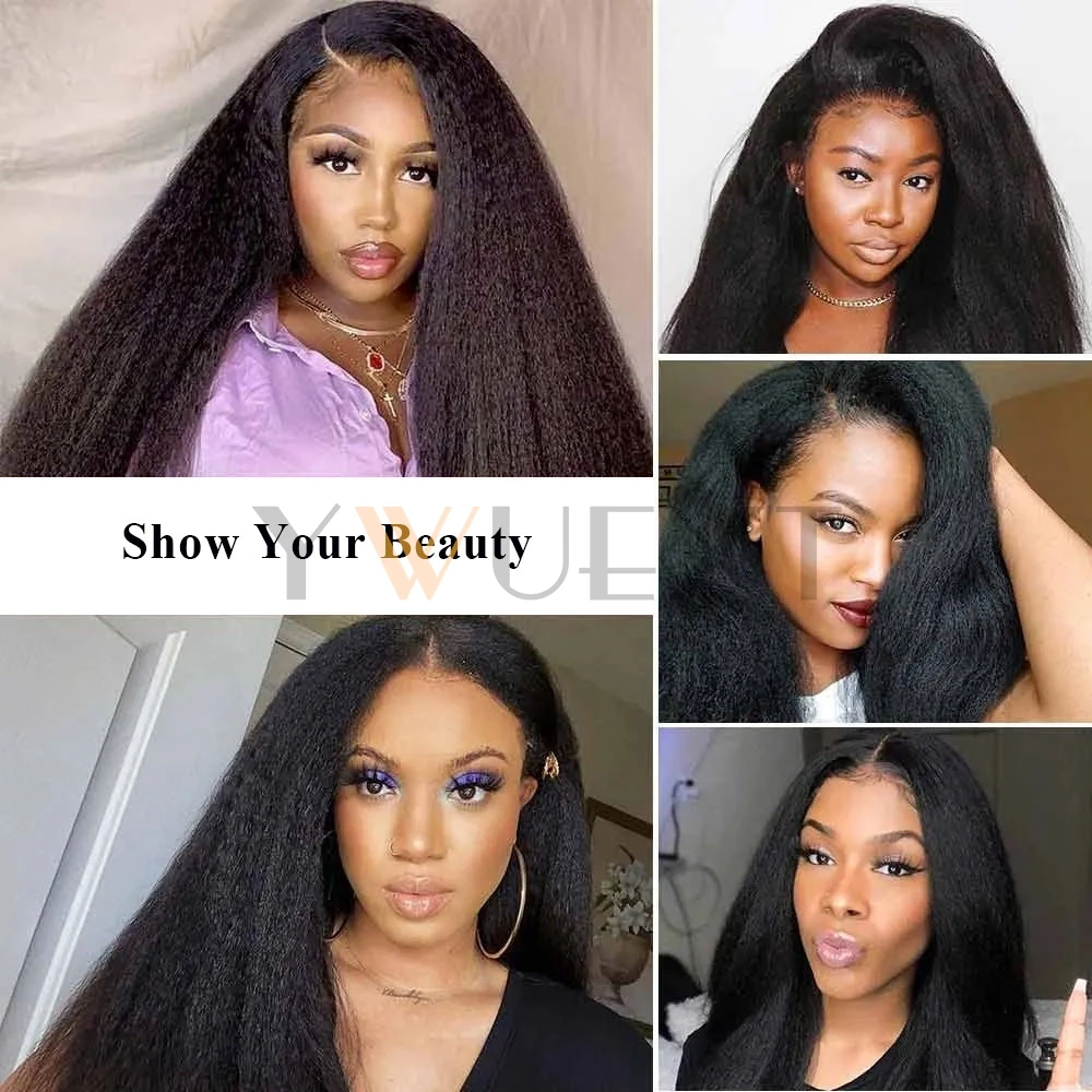 Kinky Straight Micro Loop Ring Human Hair Extensions 12"-24" Brazilian Coarse Micro Link Hair Human for Women 40-50G