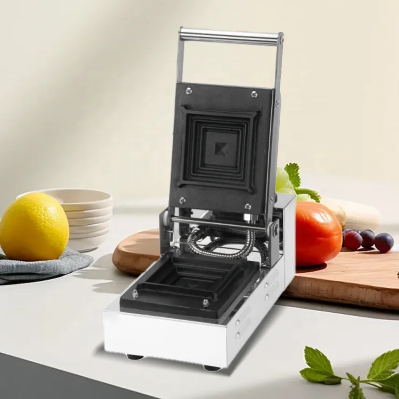 High Quality Commercial Burger Press Machine 220V Electric Portable Mini Sandwich Maker for Hotel Restaurant Kitchen Use
