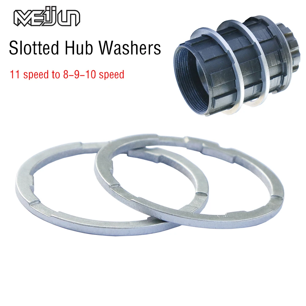 Meijun Hub Body Freehub Spacer Cassette Rondella In Metallo Da Xdr A Xd 1.9Mm Ruota Libera Hg Bici Da Strada 11 Velocità A Mtb 10 Velocità In Lega