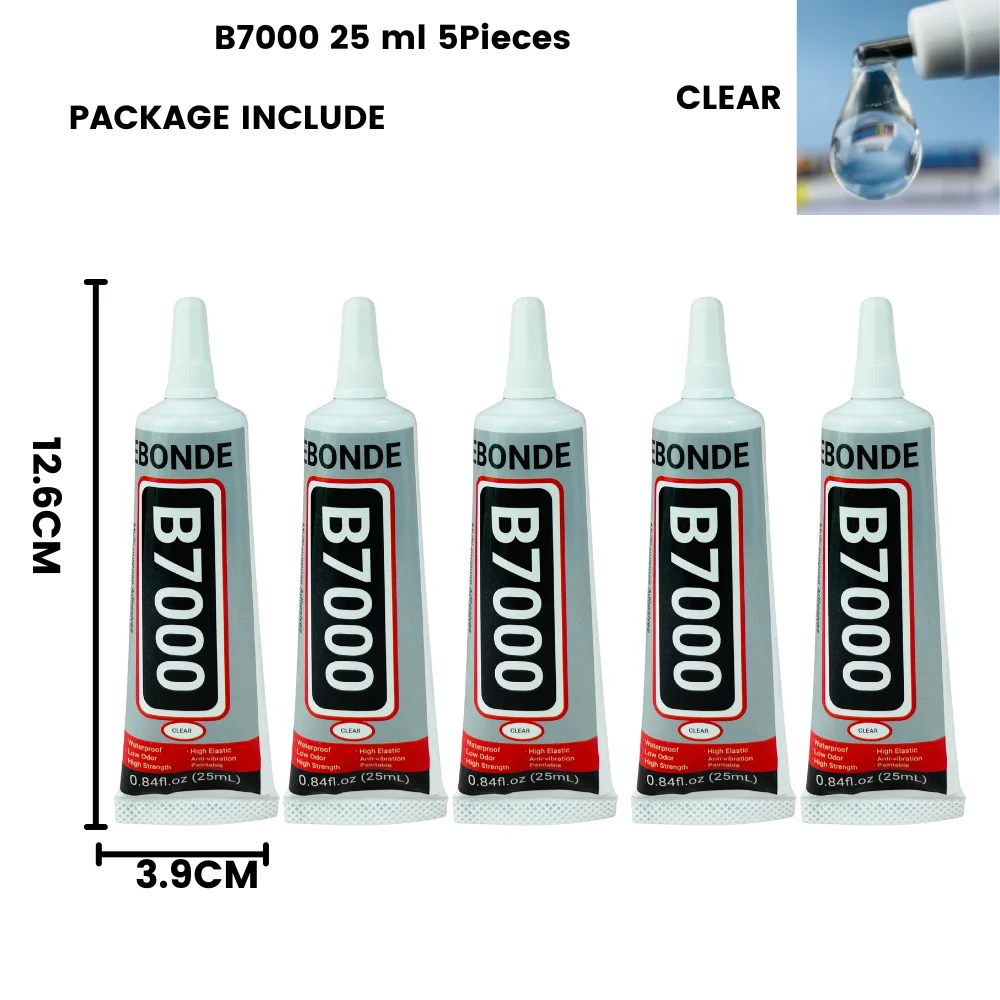 Multi-Purpose B7000 Strong Adhesive for DIY Repairs and Crafting