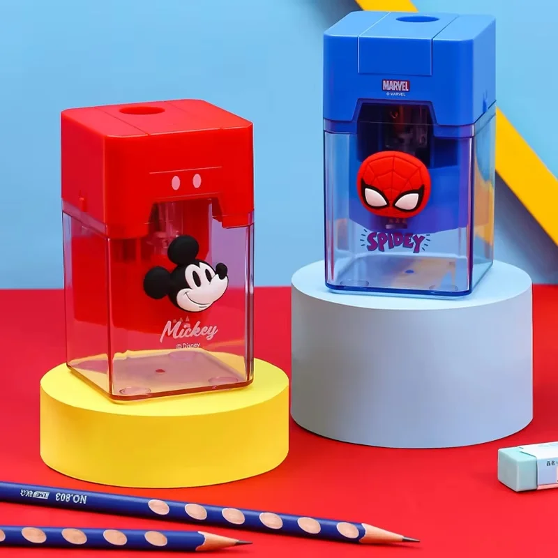 مبراة أقلام رصاص كهربائية من ديزني سبايدرمان ميكي...