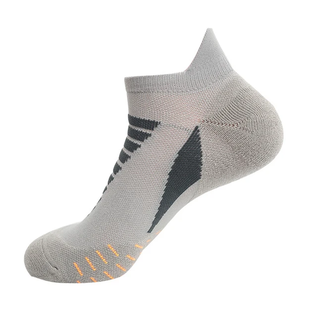 Men Women Fitness Basketball Running Bike Cycling Hiking Sport Socks Outdoor Football Soccer Compression Socks Trekking Socks Grey