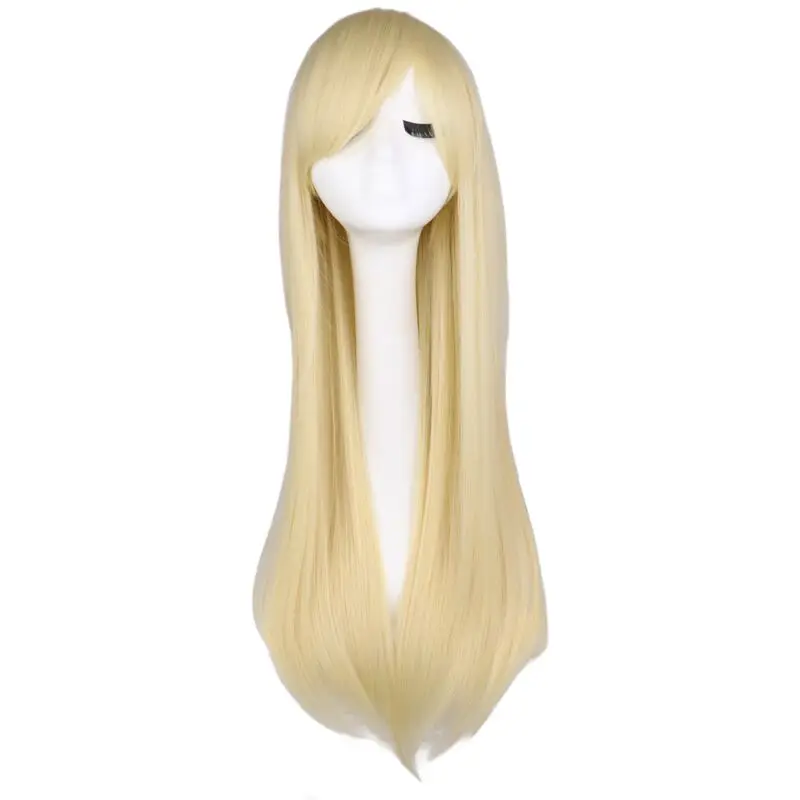 Long Straight Cosplay Wig Women Costume Party Heat Resistant Synthetic Hair synthetic wig