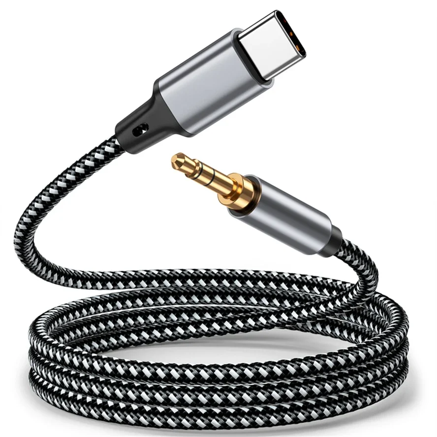 Premium USB-C to 3.5mm AUX Audio Cable Adapter