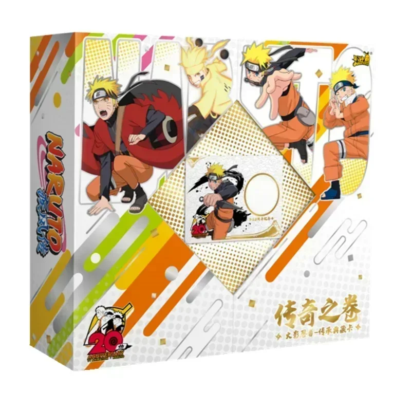 KAYOU Naruto Card Tier 4 Wave 1 Box SL Otsuki Kaguya Uzumaki Six Immortals Sasuke Kakashi Oshemaru Soldier Collection Game Cards