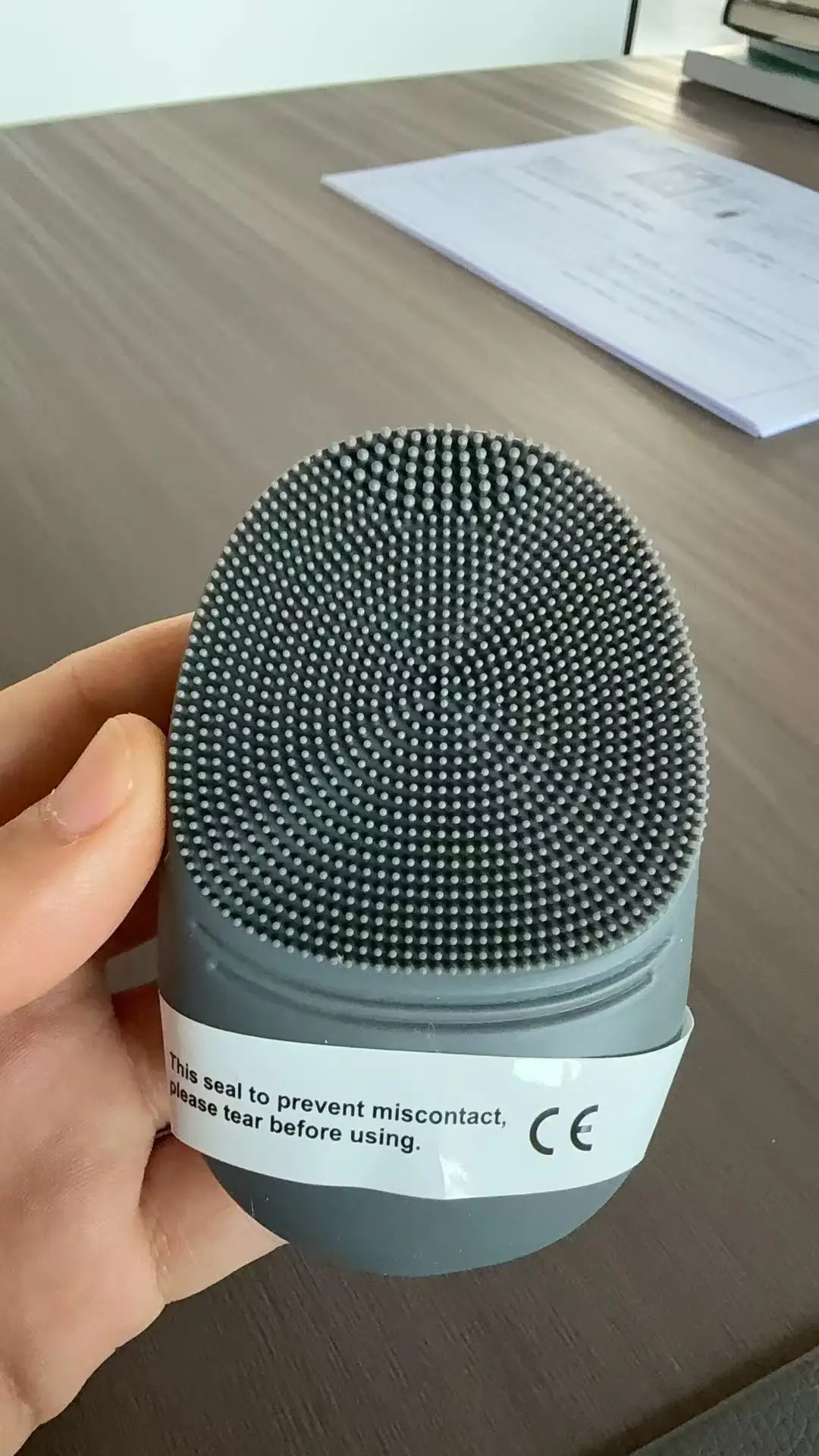 Luxurious Soft Silicone Sonic Facial Cleansing Brush