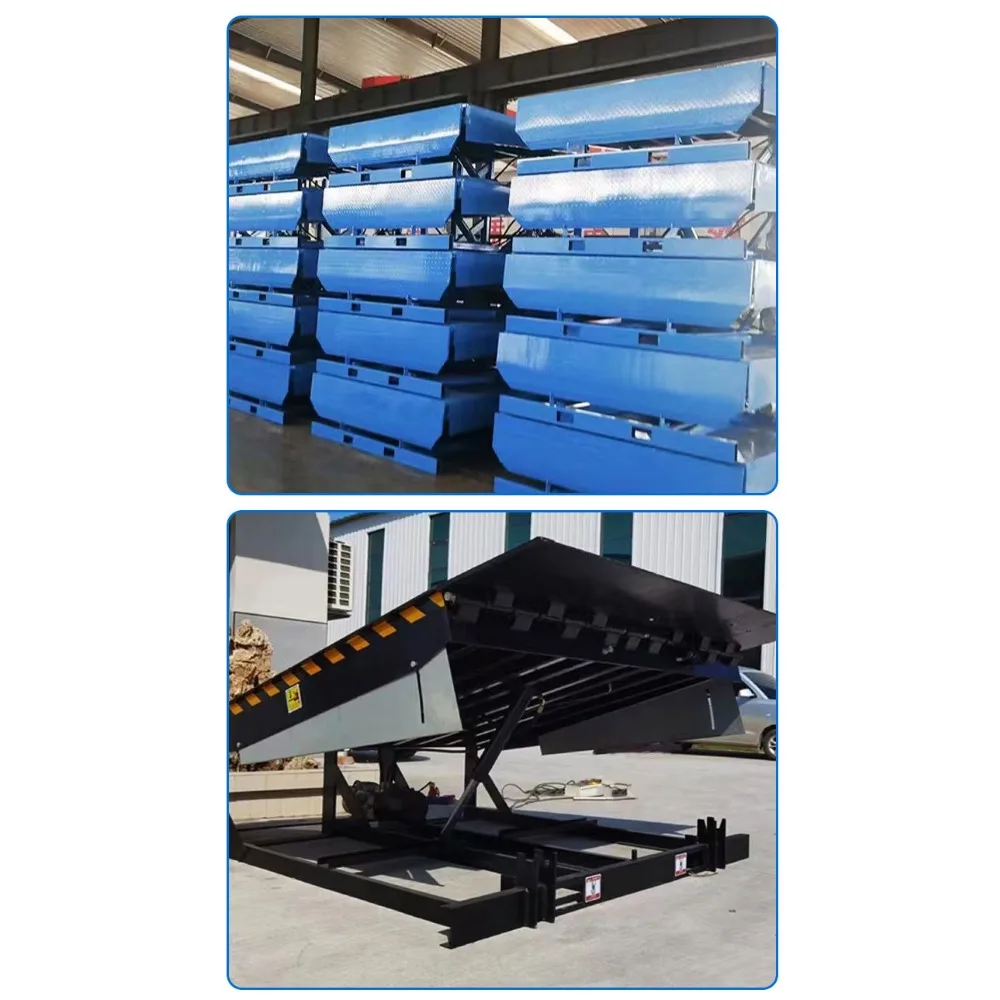 

Fixed boarding bridge electro-hydraulic boarding bridge unloading slope elevator container height adjustment platform