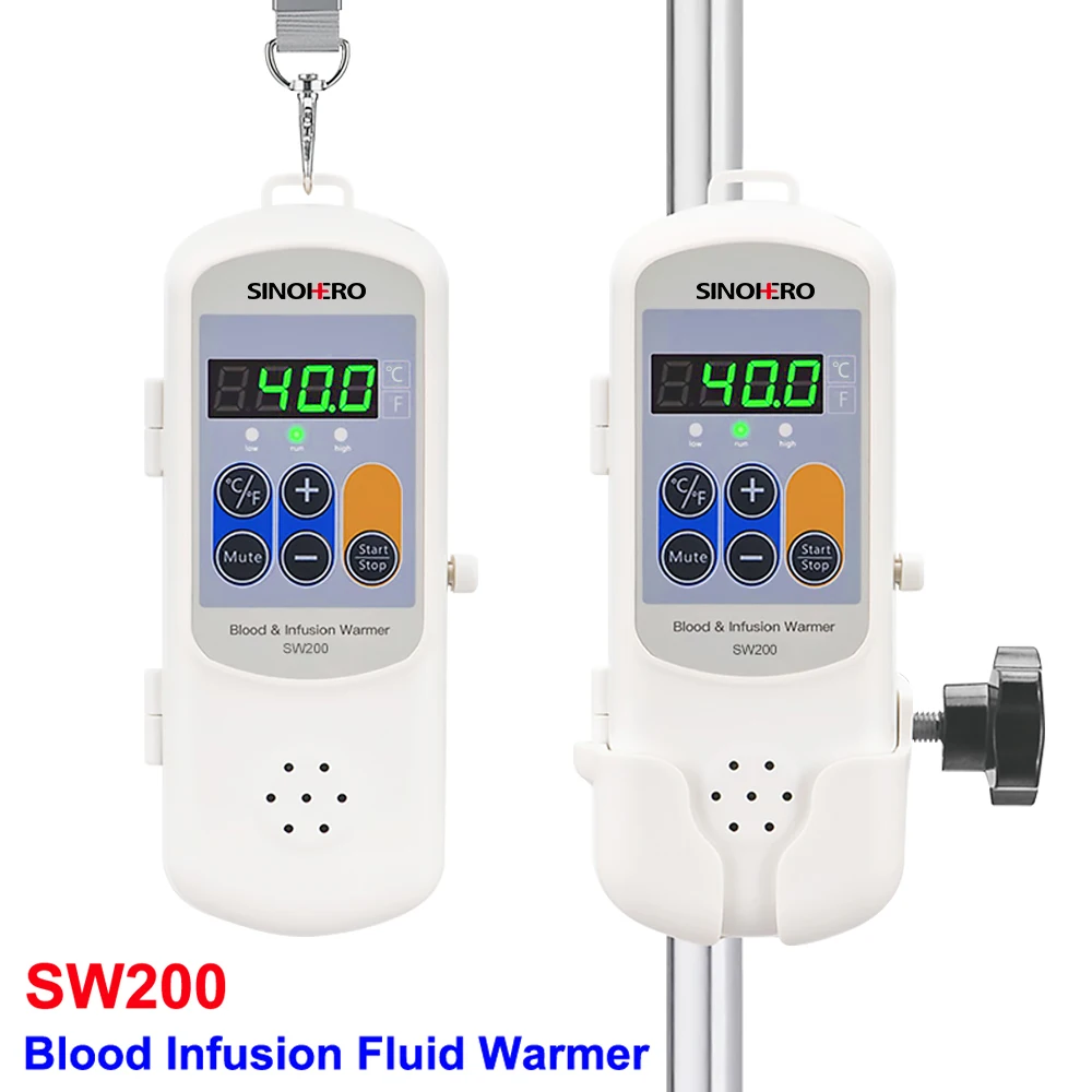 

SW200 Human Vet Transfusion Heater Hospital Veterinary Thermostat Fluid Warming Portable Blood infusion Warmer